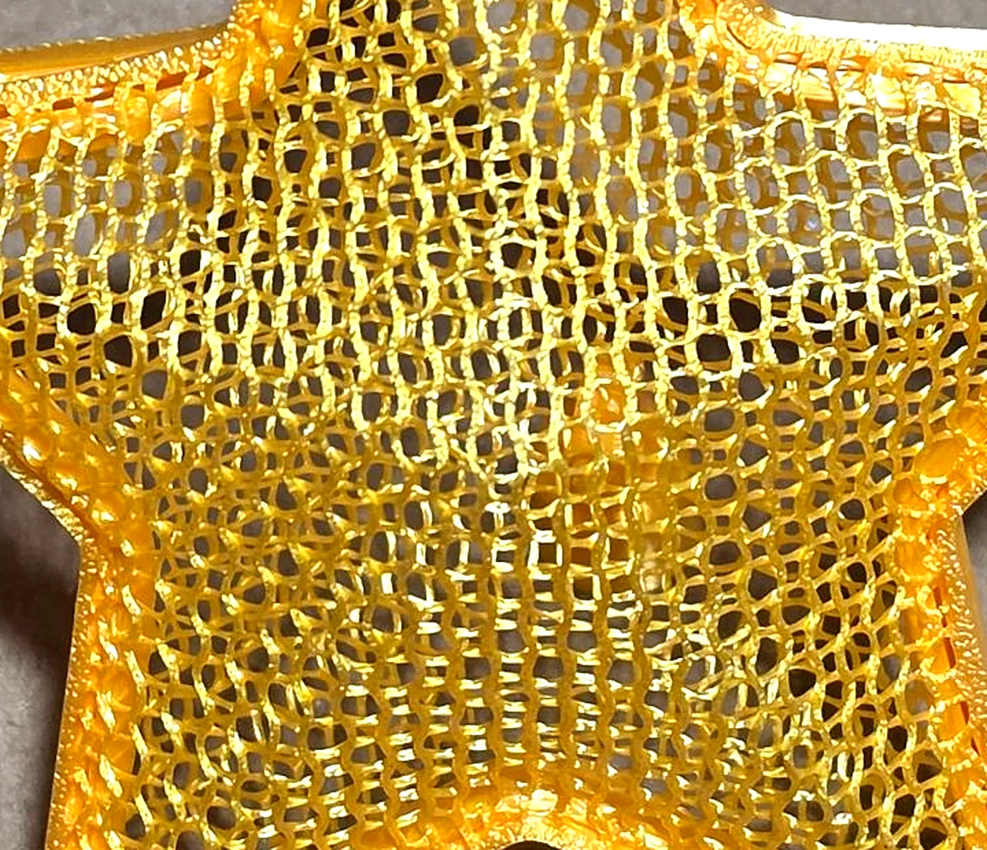Detalle de la malla